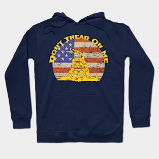 Don't Tread on Me-Gadsden USA Flag Hoodie